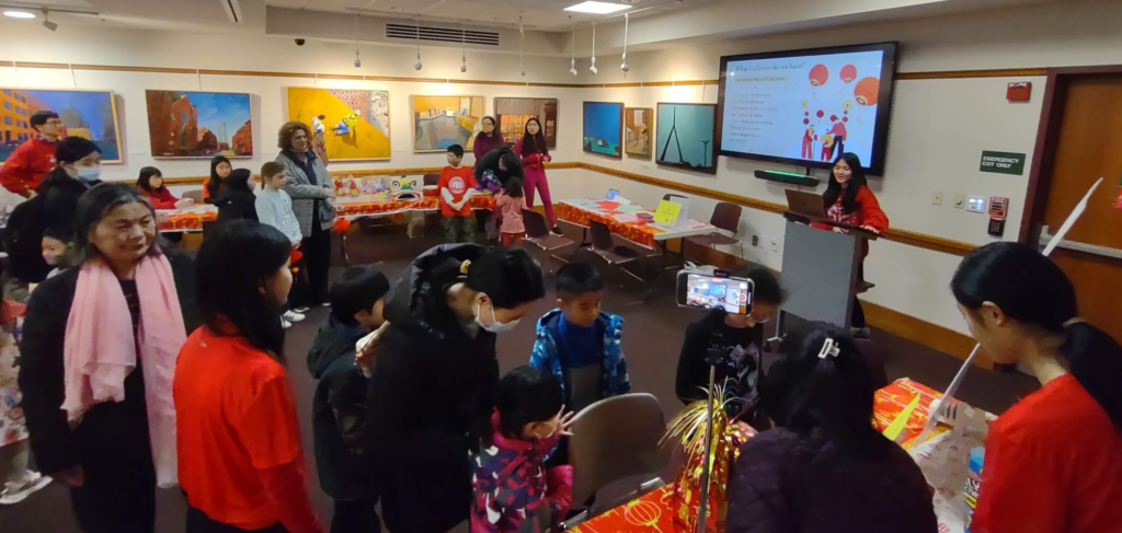 2024 Lunar New Year Celebration at the Acton Memorial Library.